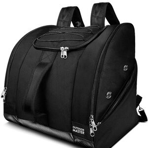 OutdoorMaster - 50L Ski Boots & Snowboard Boot Bag, Waterproof Exterior & Bottom